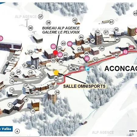 L'aconcagua - 3/4 Personnes - Aconcagua - Plagne Centre Mae-2191 Apartment La Plagne-Tarentaise